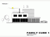 projekt rodinného domu family cube 1 LUX pohlad 1